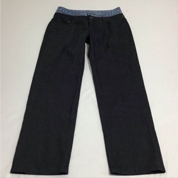 GRLFND Blue Double Waisted Denims Size 26 - Picture 3 of 11
